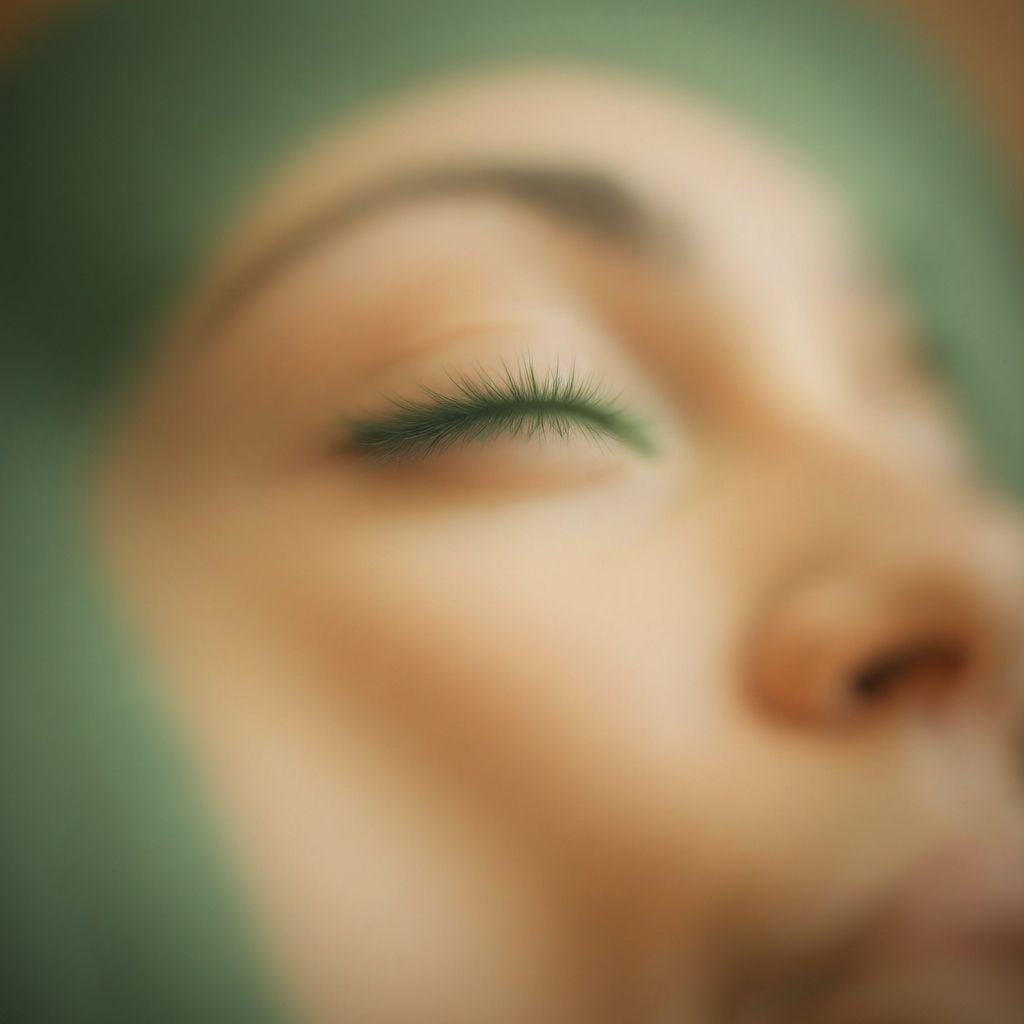 Sanfte Entspannungstechniken, symbolisiert durch ruhige, fokussierte Umgebung